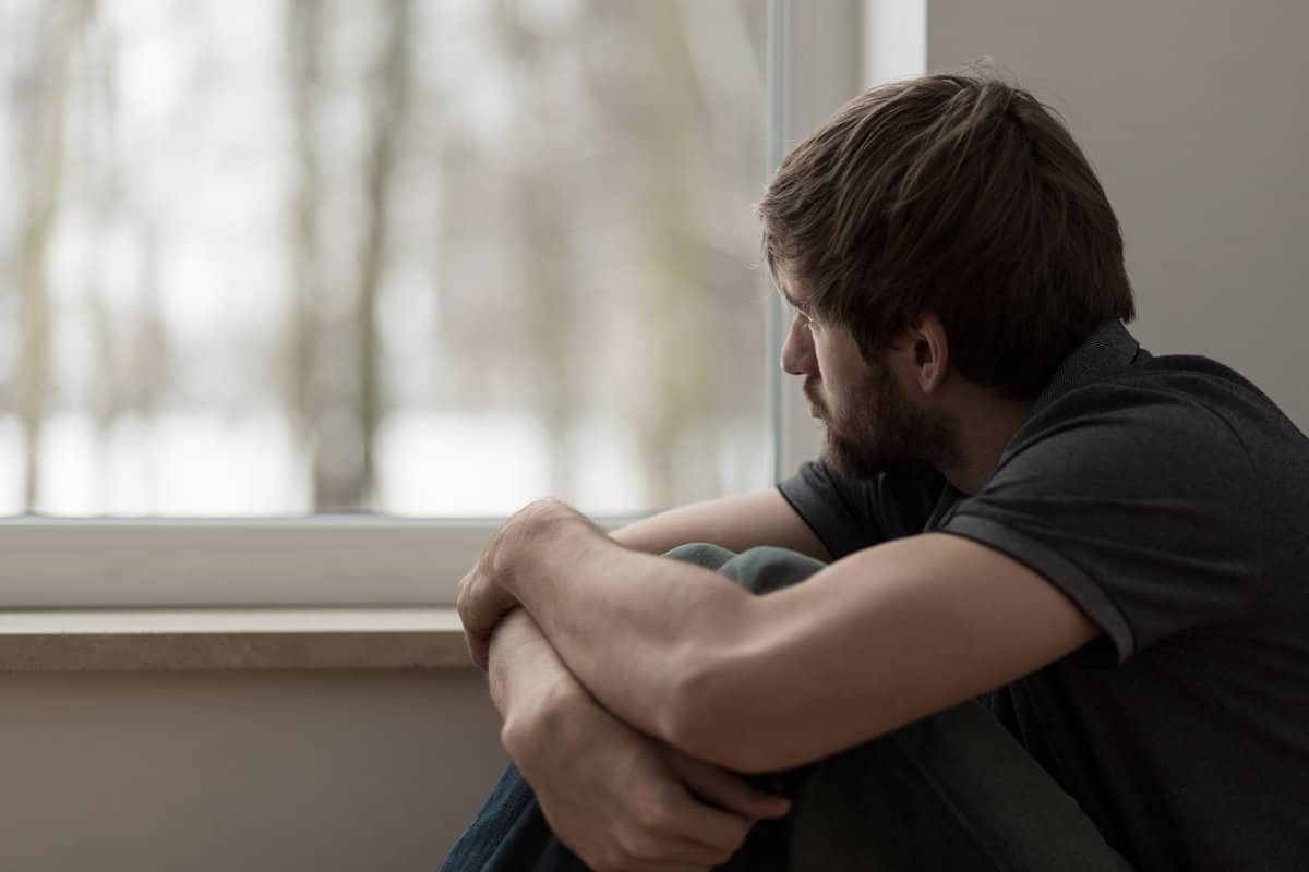 man getting Disability Benefits for Depression